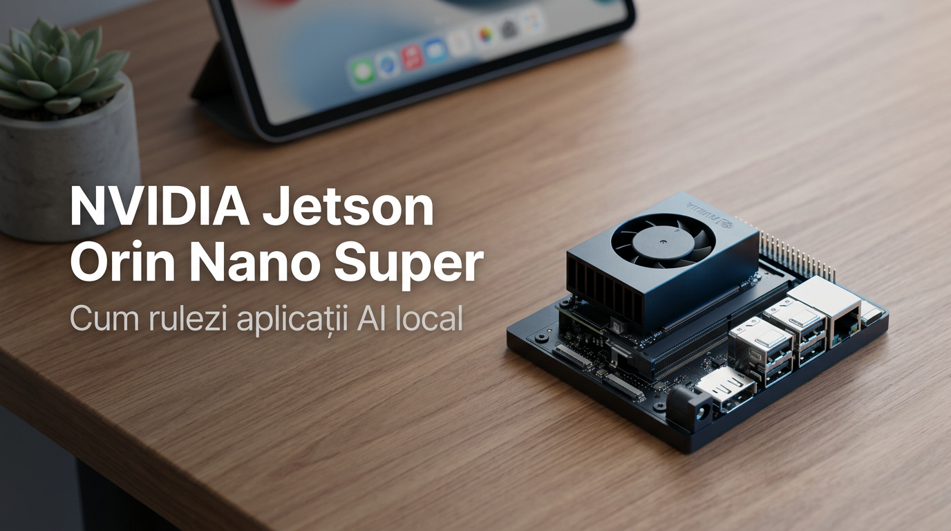 NVIDIA Jetson Orin Nano Super: cum rulezi aplicații AI local