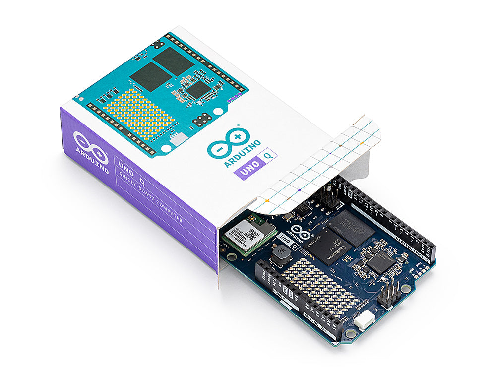 Arduino UNO Q 2 GB RAM, 16 GB eMMC storage