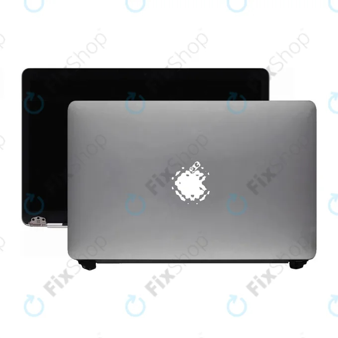 Apple MacBook Pro 13" A1989 (2018 - 2019) - Ecran LCD + Sticlă Frontală + Carcasă Spate (Space Gray) Original Refurbished