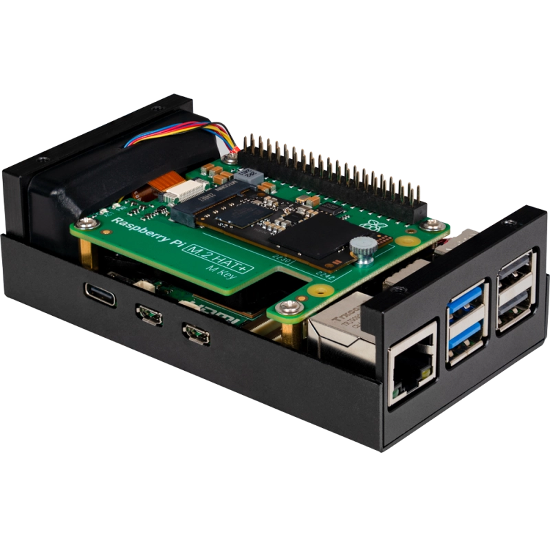 Carcasa pentru M.2 HAT și Raspberry Pi 5