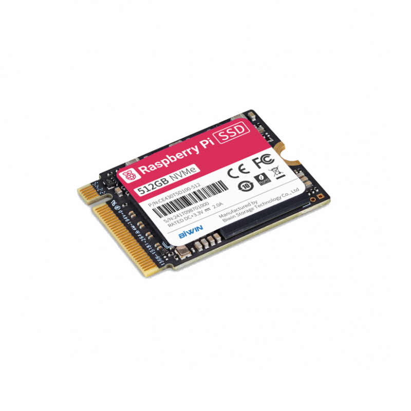 Raspberry Pi SSD 512GB